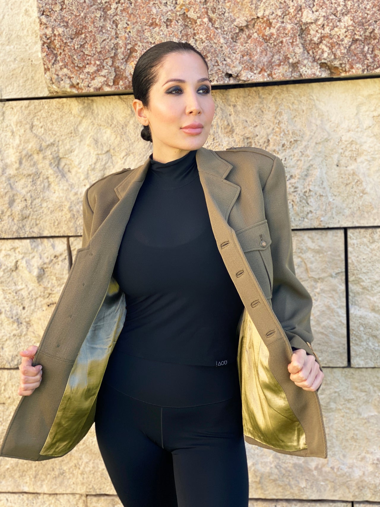 The "Dame" Vintage French Military Jacket