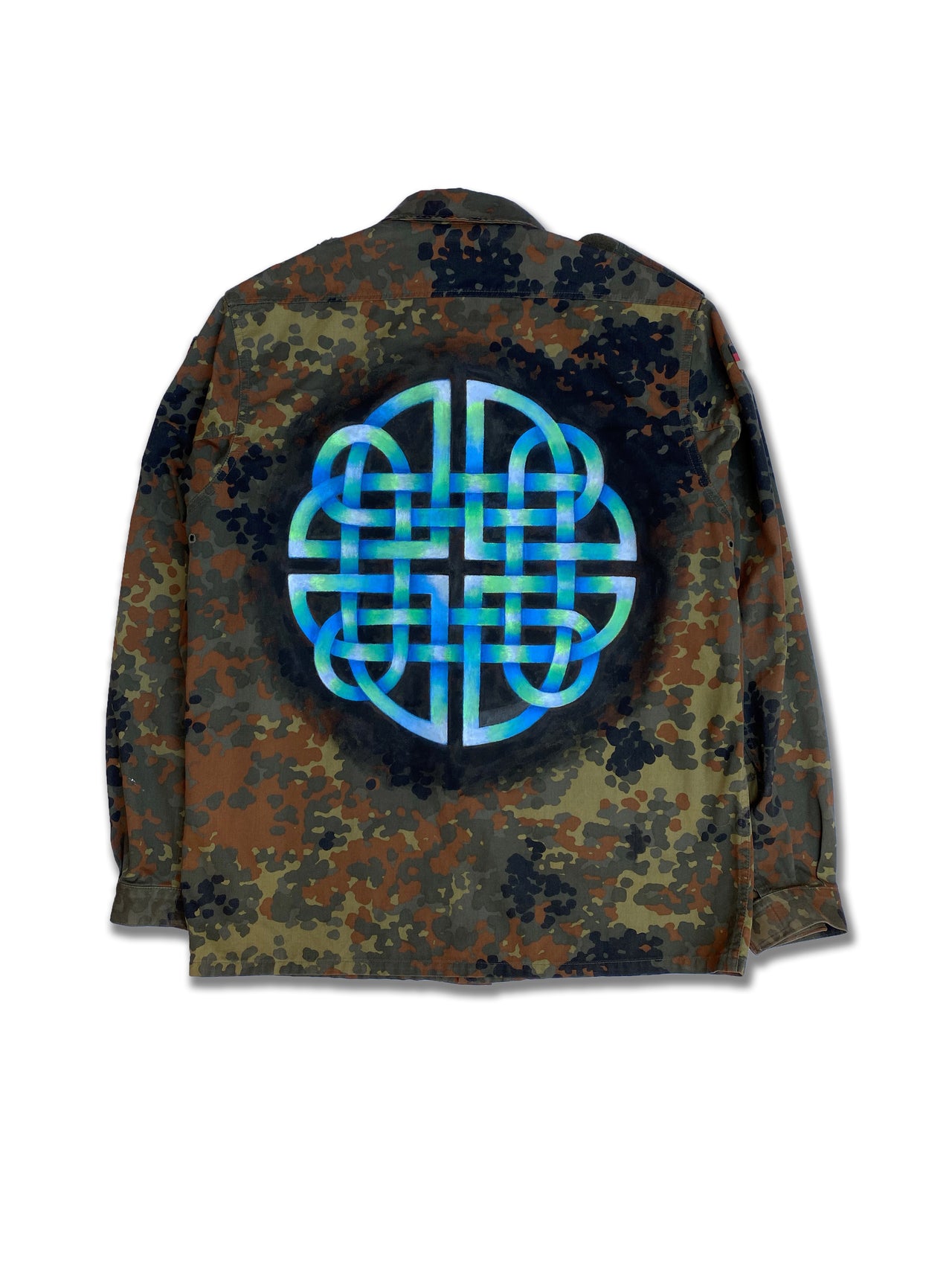 The "O'Brien" Upcycled German Camo Jacket